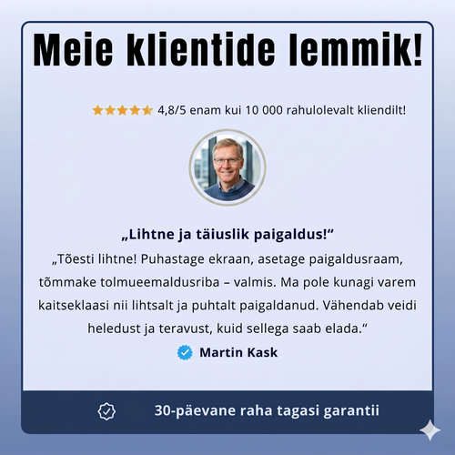 Arctiqo™ 3-ühes ekraanikaitse