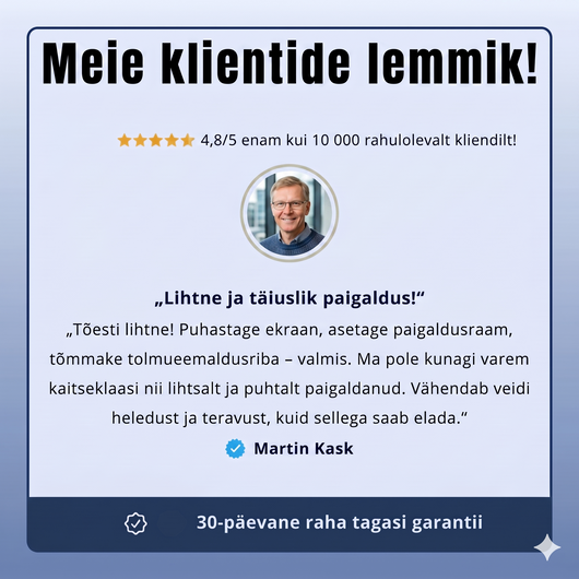 Arctiqo™ 3-ühes ekraanikaitse